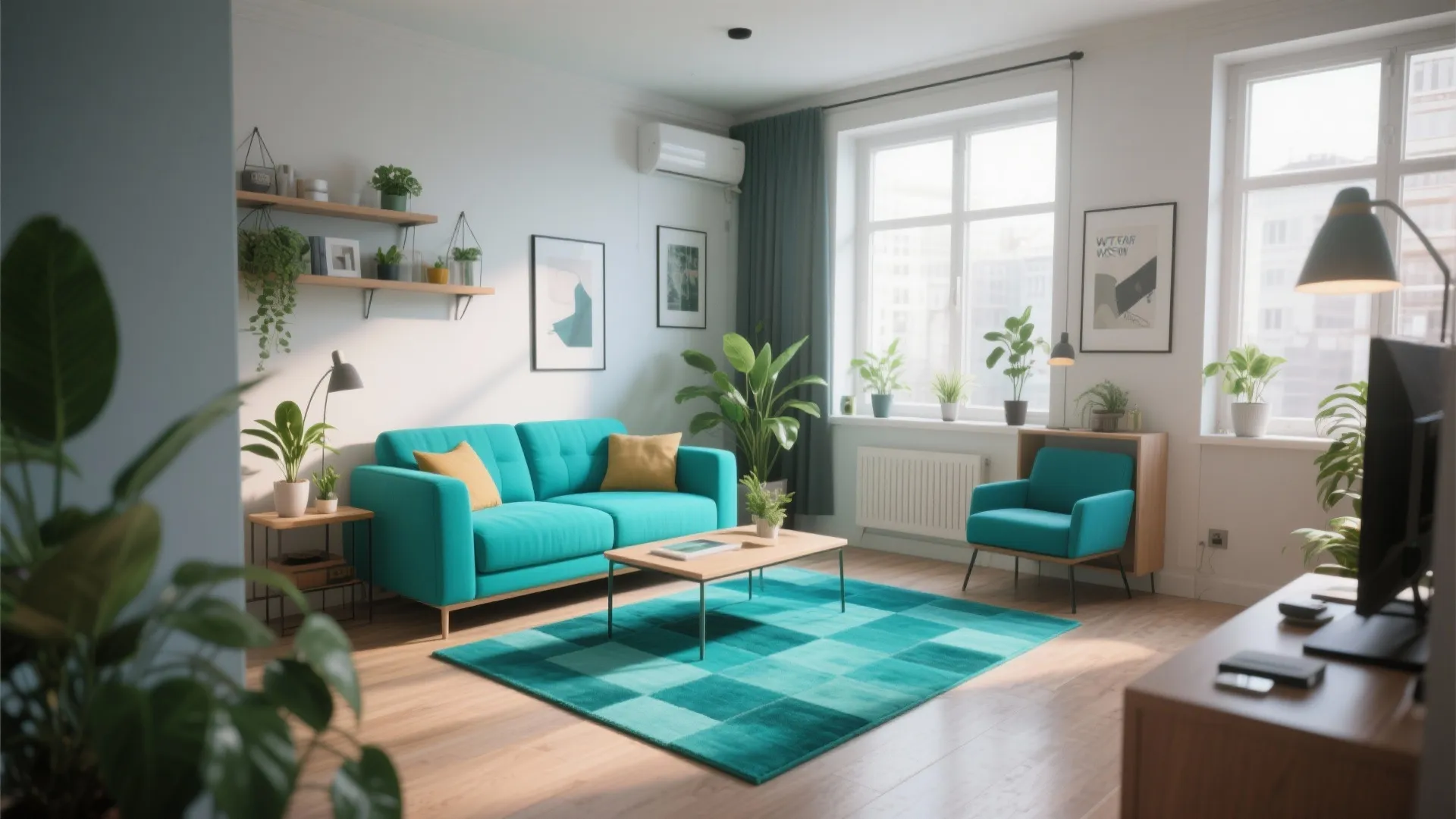 4. Vibrant Pop of Color