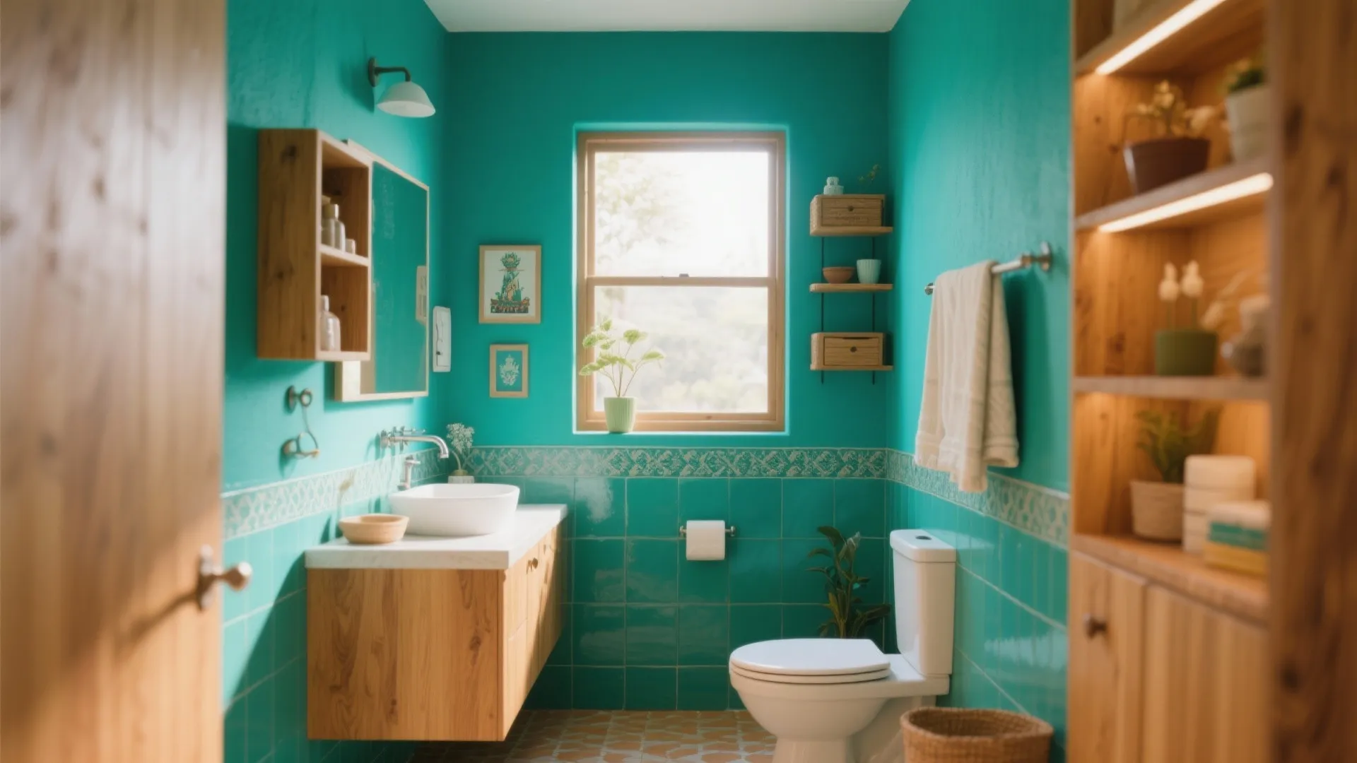 9. Vibrant Wall Paint