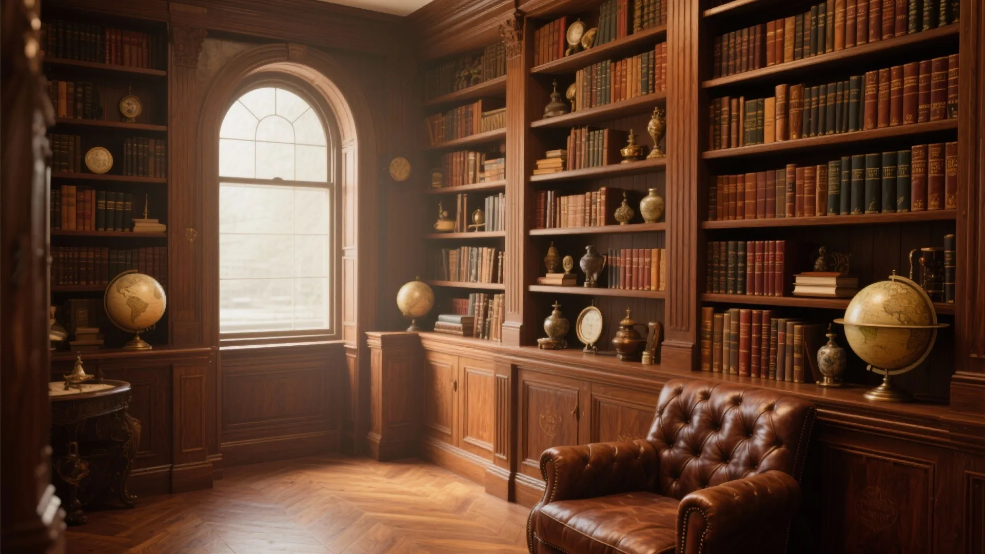 10. Built-in Bookshelves