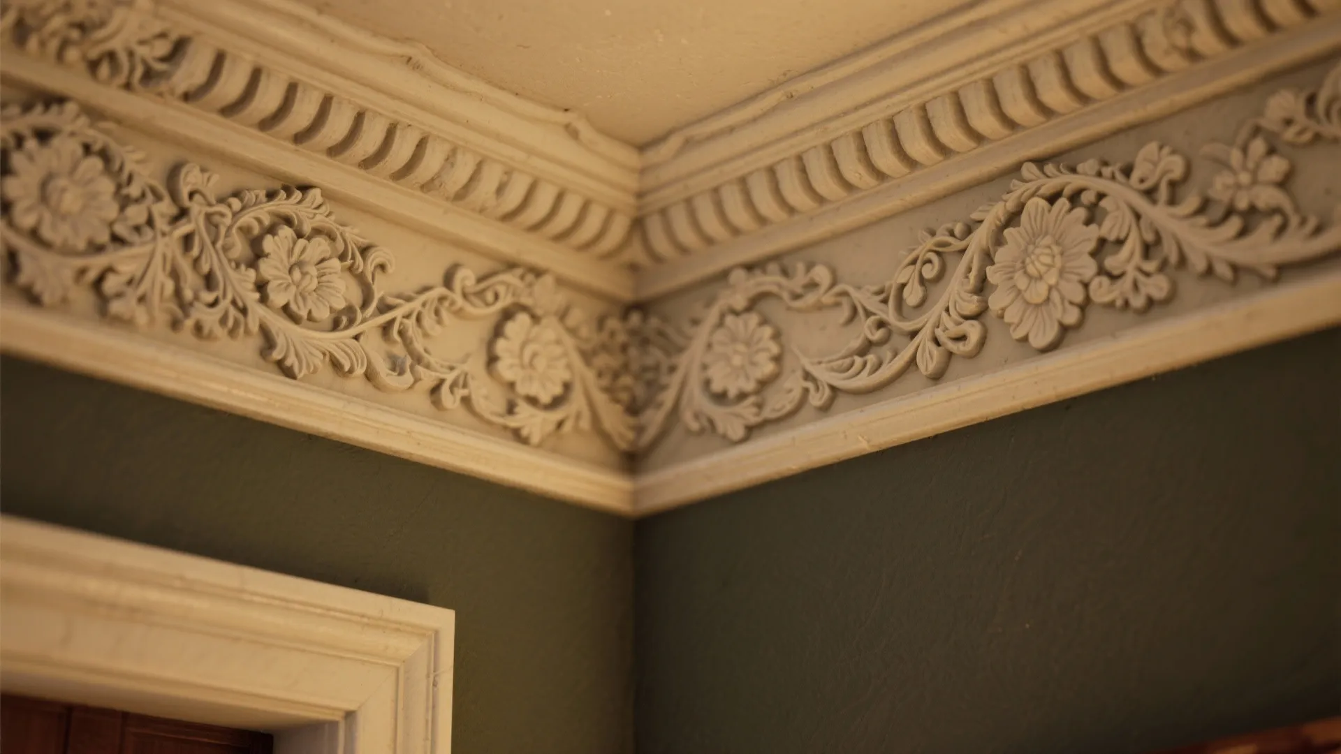 1. Ornate Crown Molding