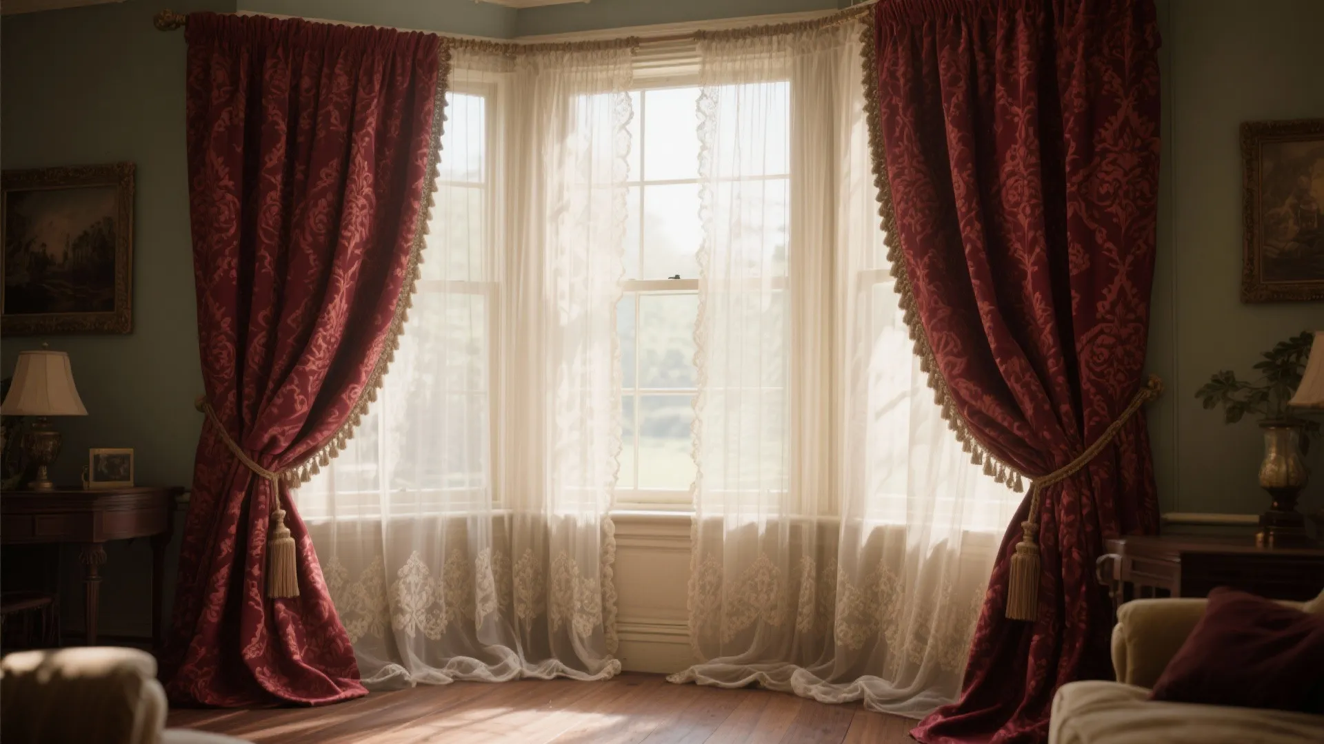 6. Layered Draperies