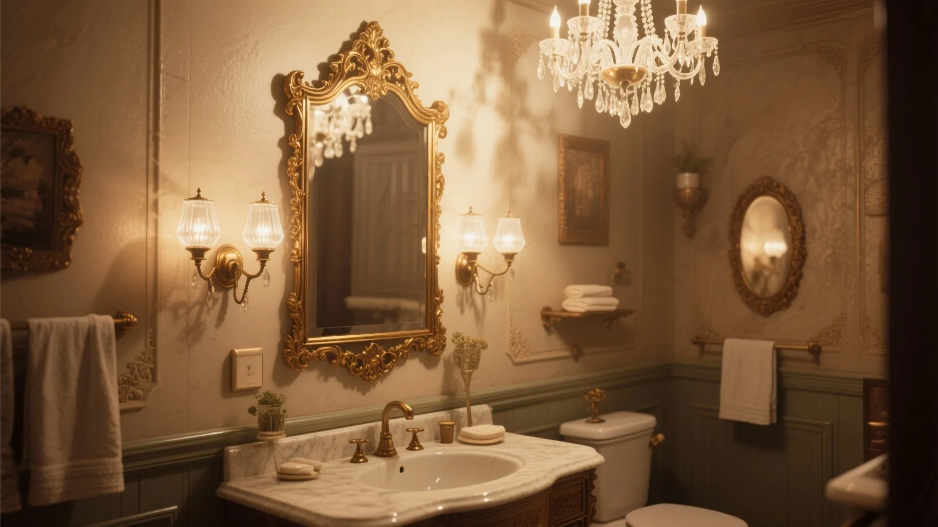 Tip 5: Statement Mirrors and Lighting