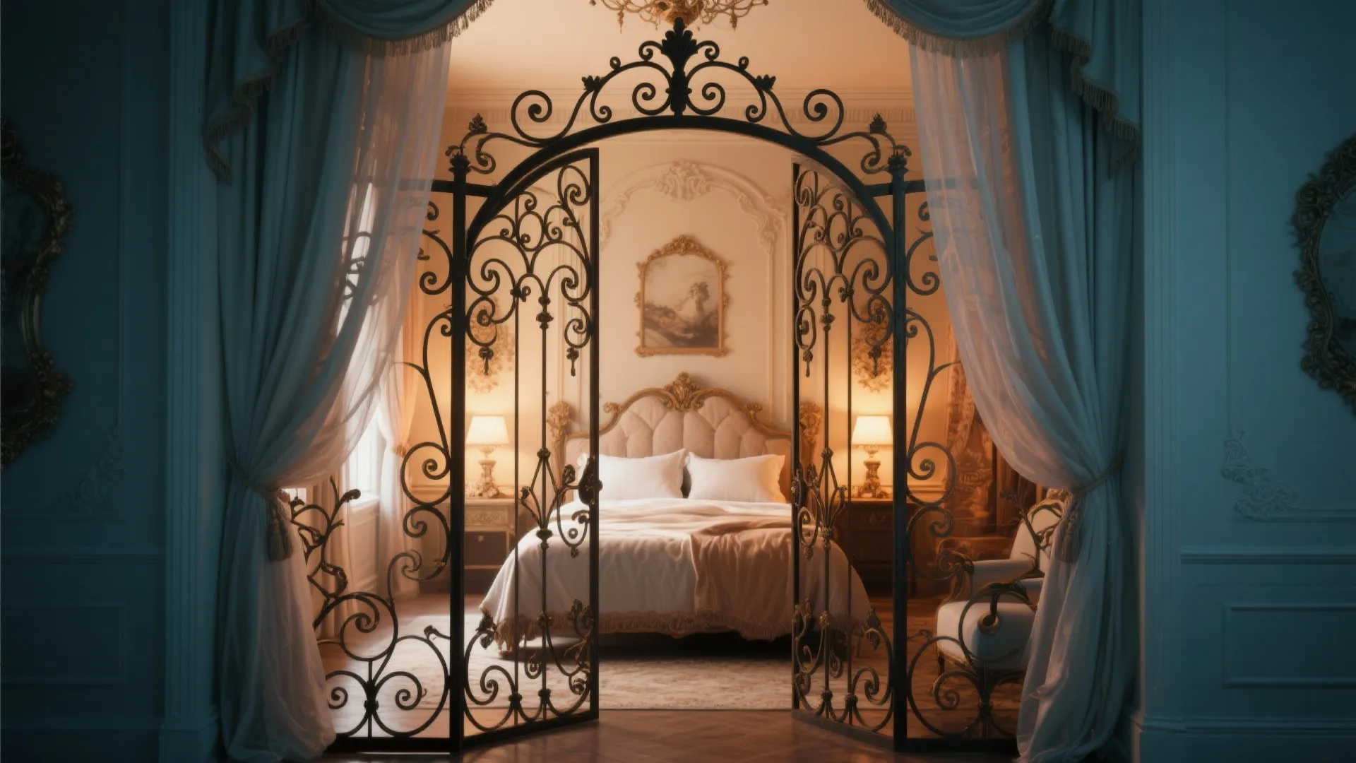 2. Ornate Victorian-Inspired Gate