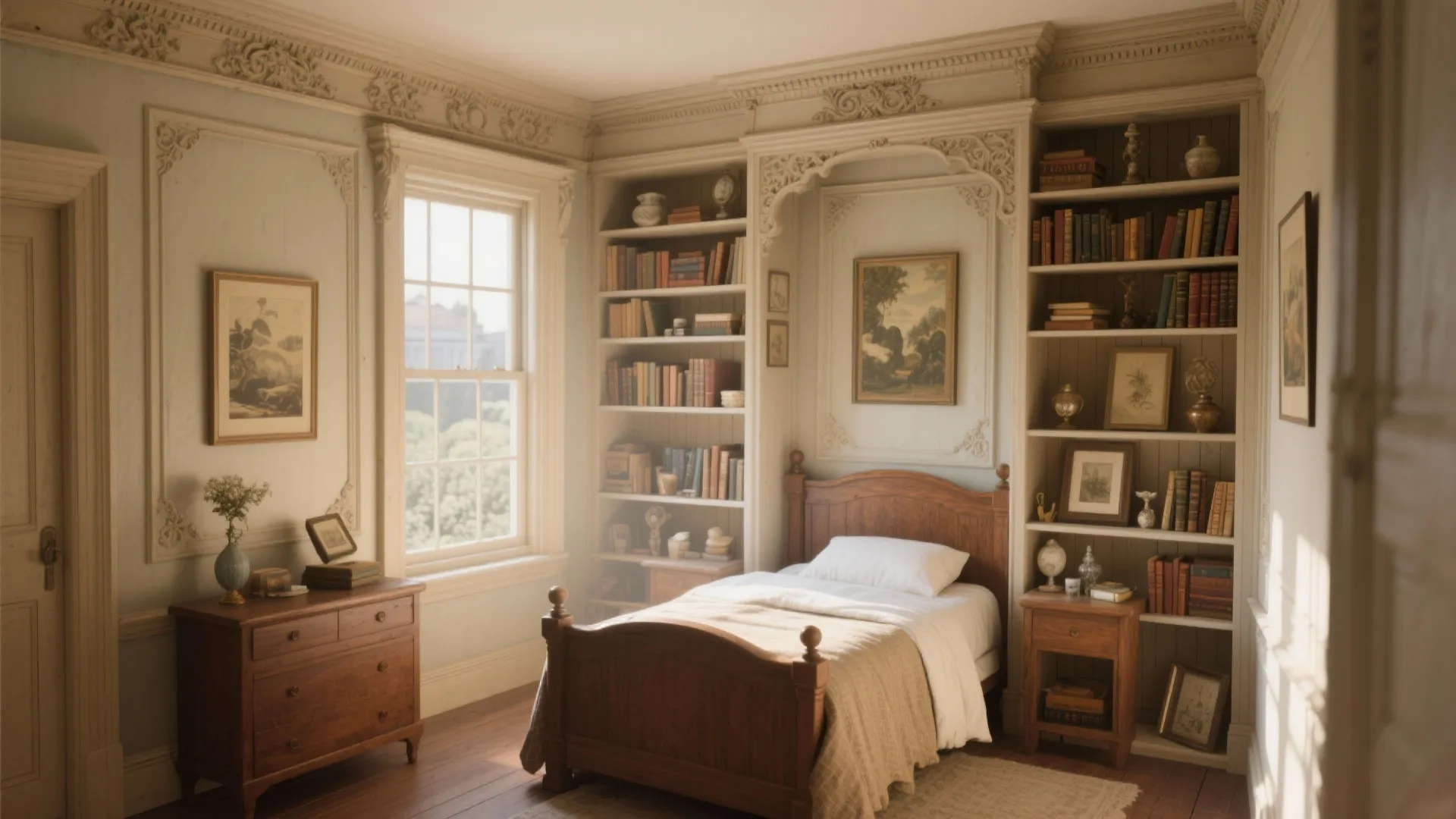 7. Built-in Shelving