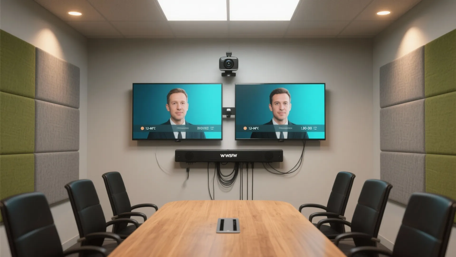 Video-first AV and face-friendly lighting