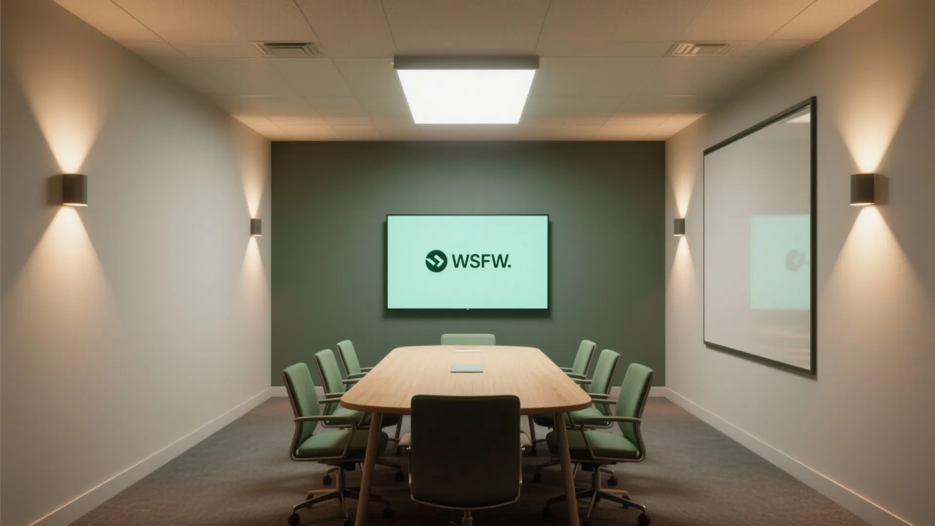 Focus lighting that flatters faces on video