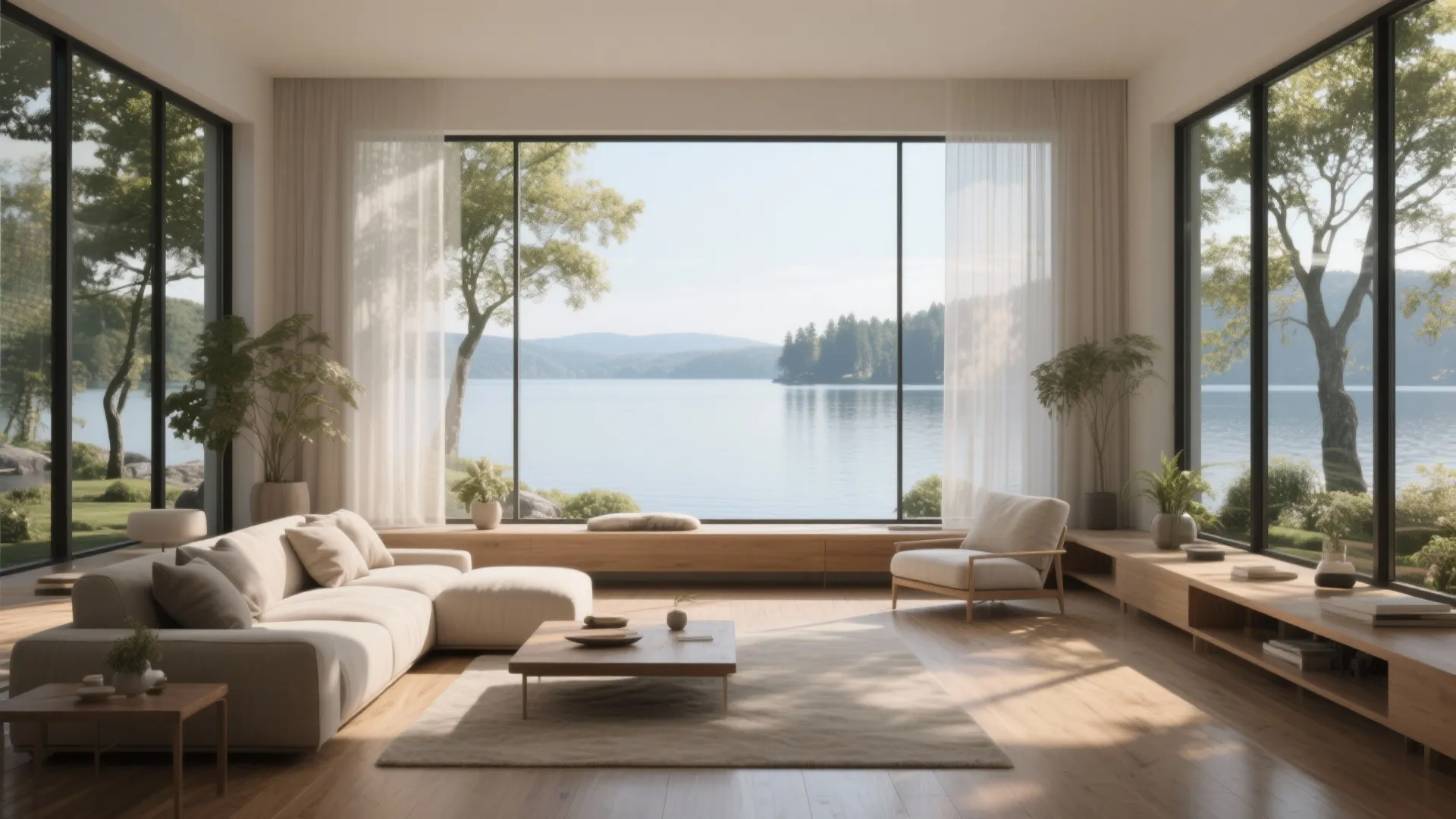 1. Frame the View with a Continuous Sightline