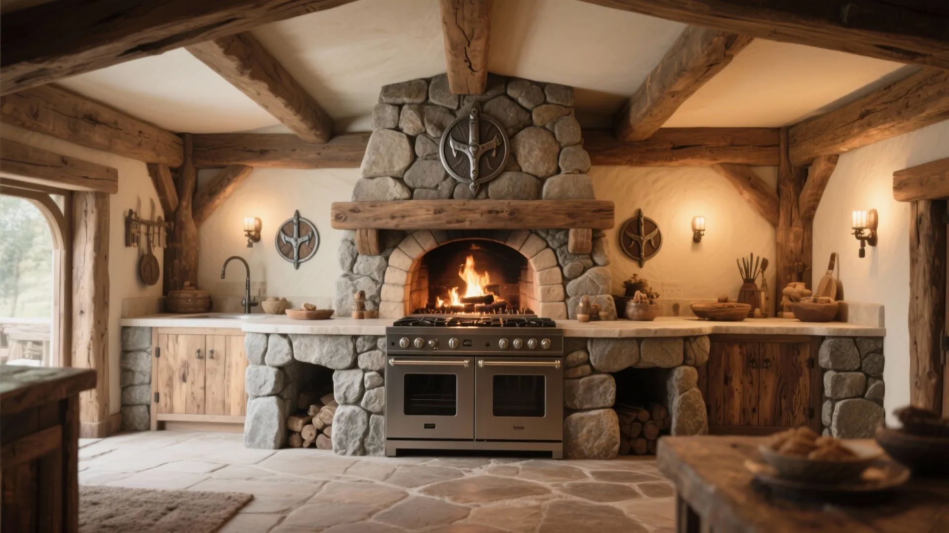 Tip 3: Hearth-Centric Layout