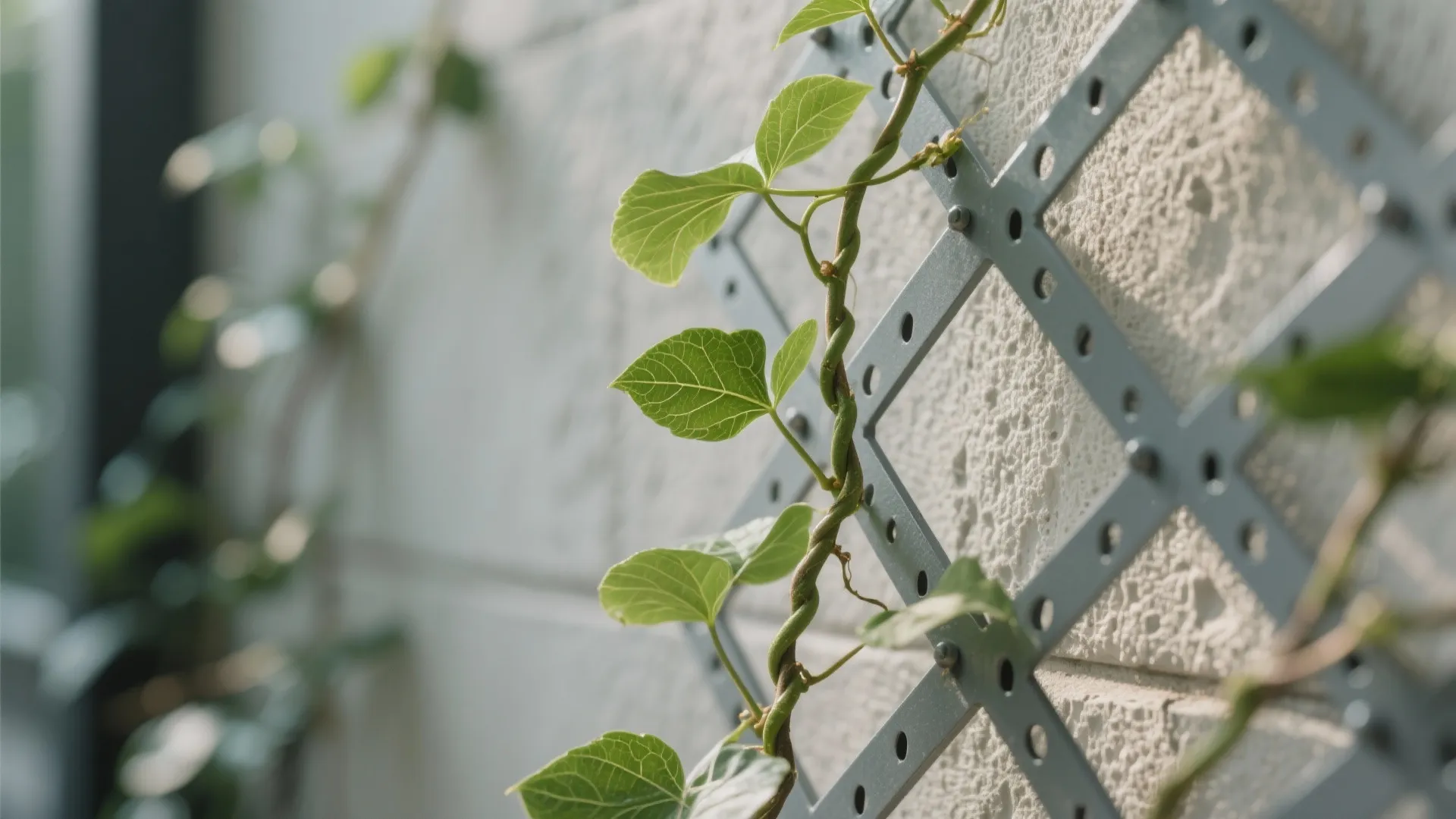 Green Walls and Climate-Savvy Planting