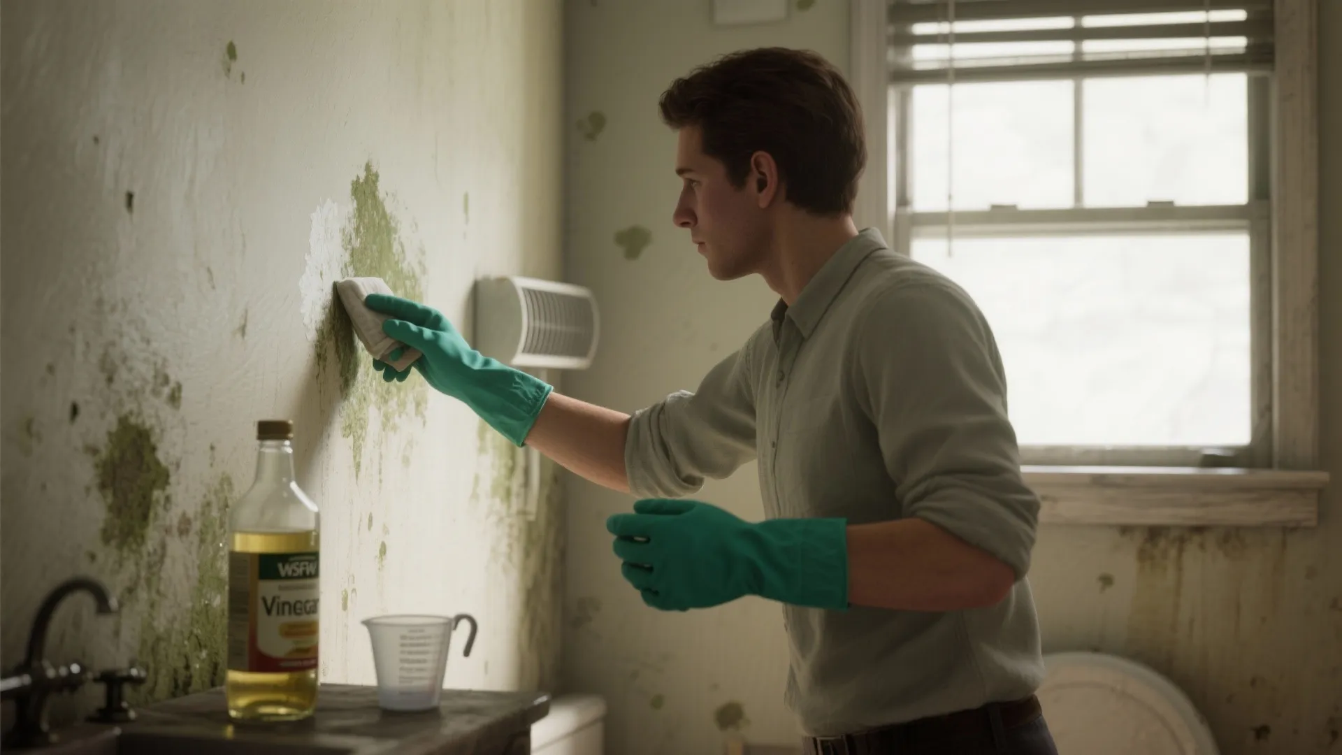 3. Vinegar or TSP substitute for tougher dirt