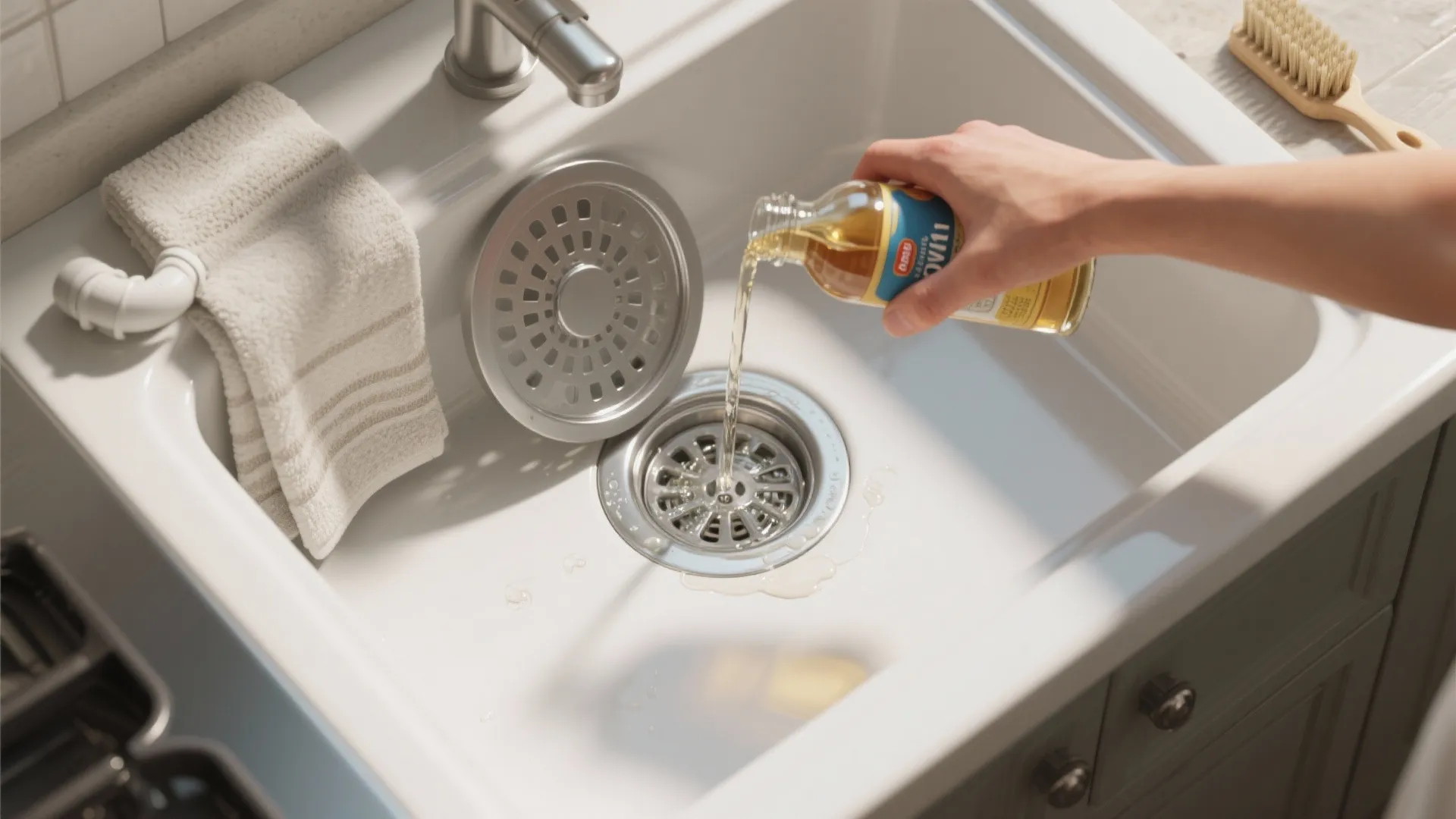 3. Tidy drains and trap water sources