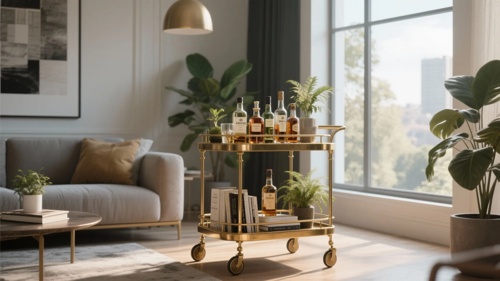 5. Bar Cart Flexibility