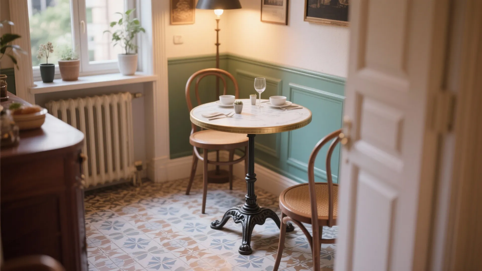 5. Vintage Bistro Style