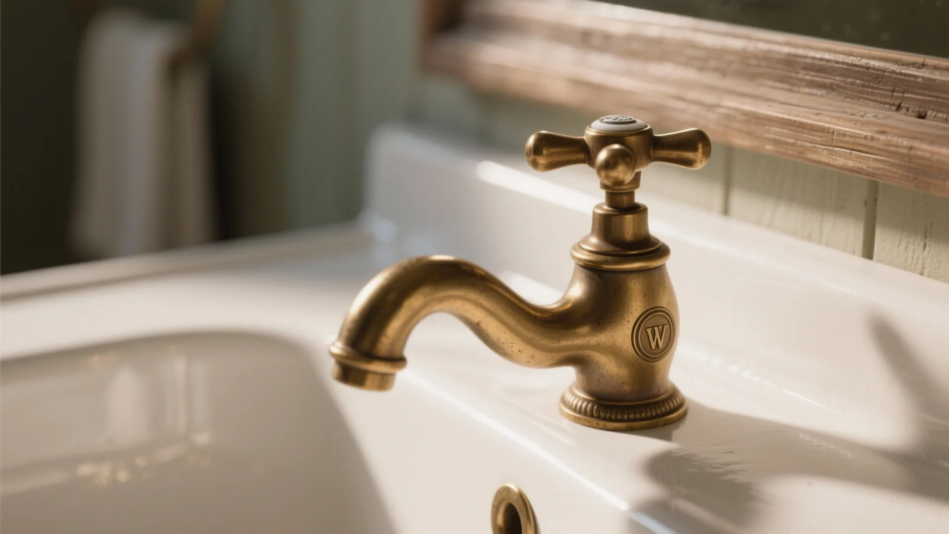 10. Go Vintage with Faucets