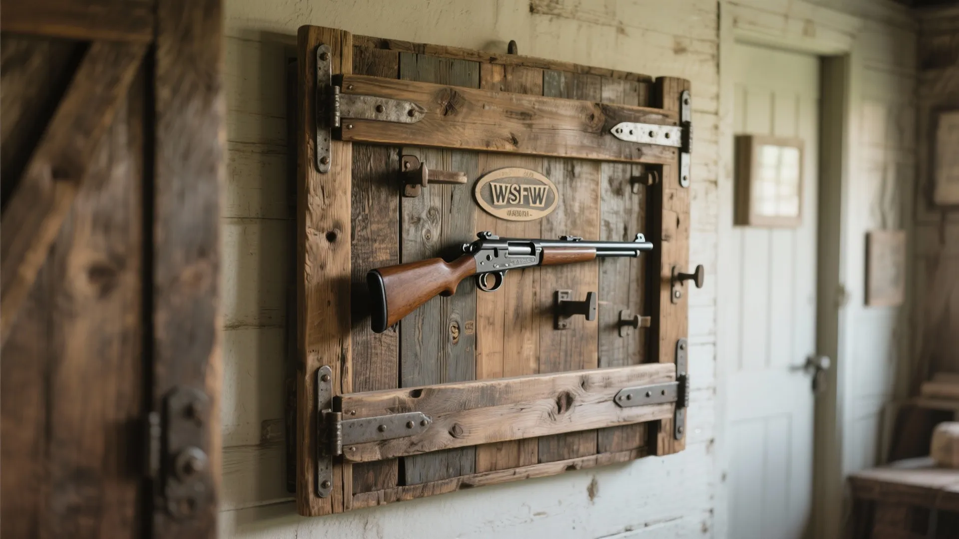 7. Vintage Cabinet Door Mount