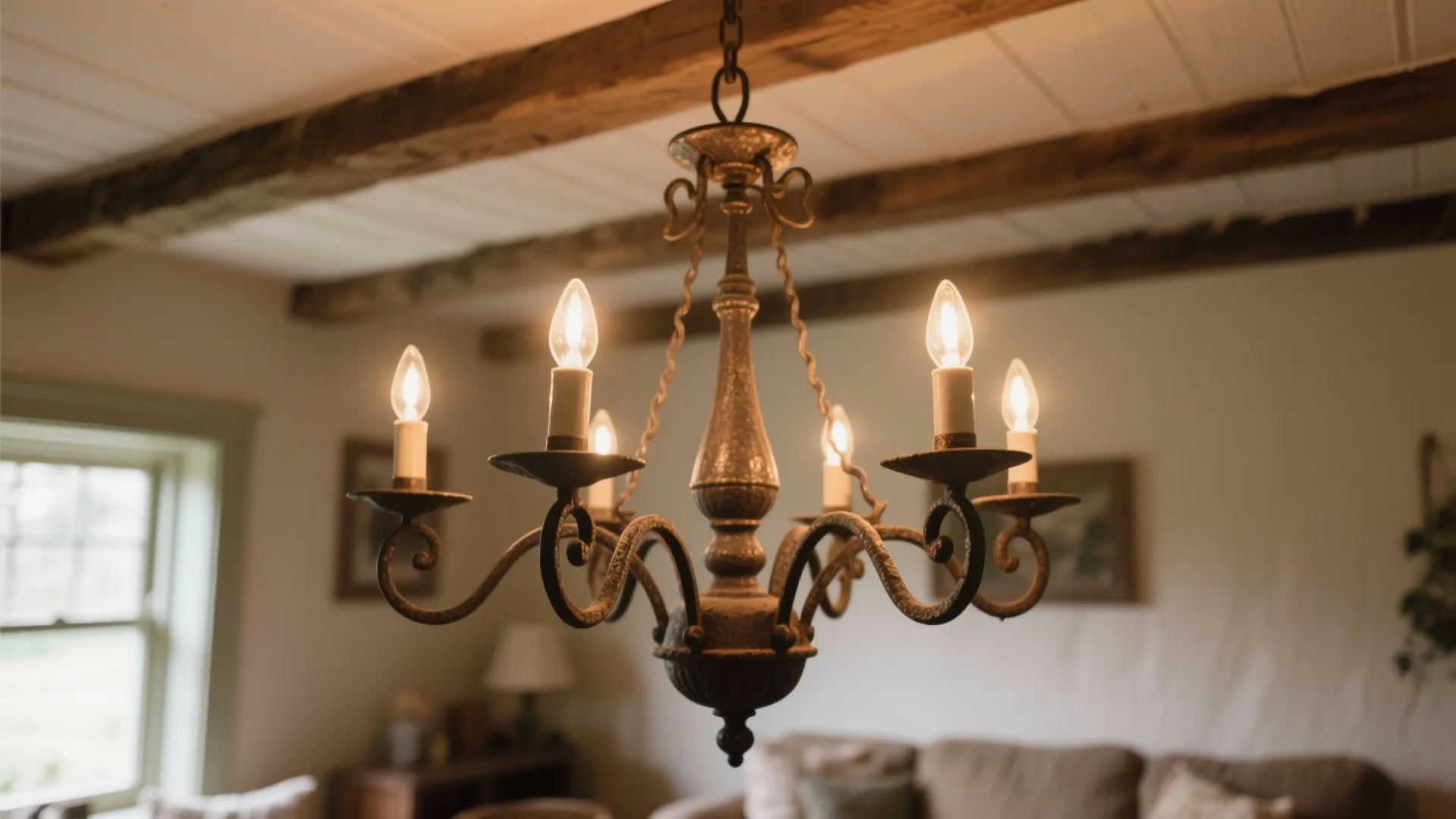 4. Statement Lighting Fixture