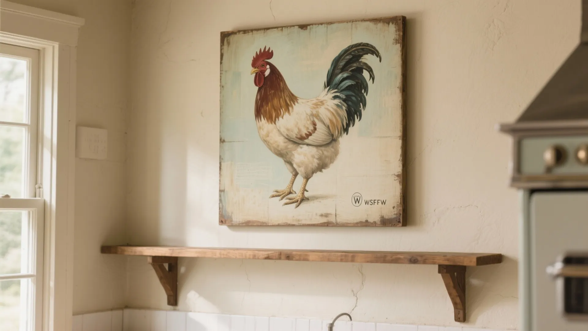 Tip 1: Chicken Wall Art