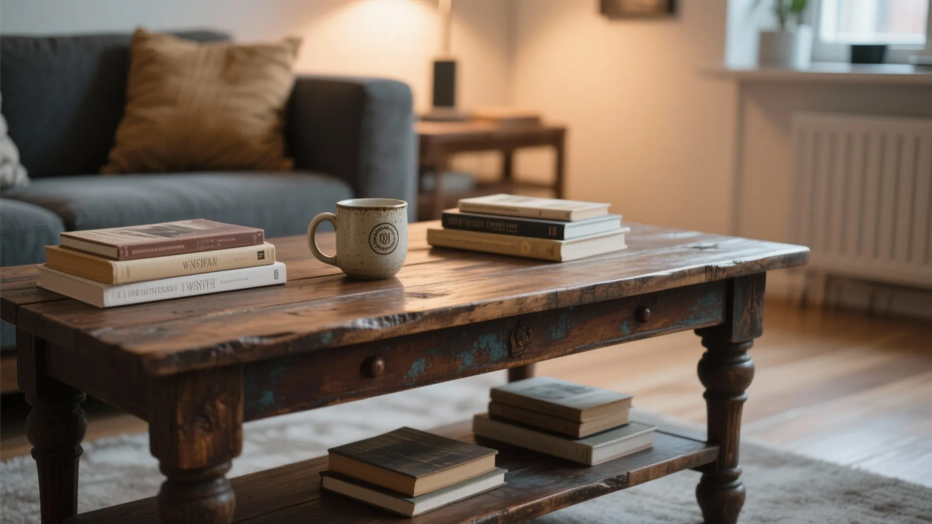 6. Vintage accents for warmth