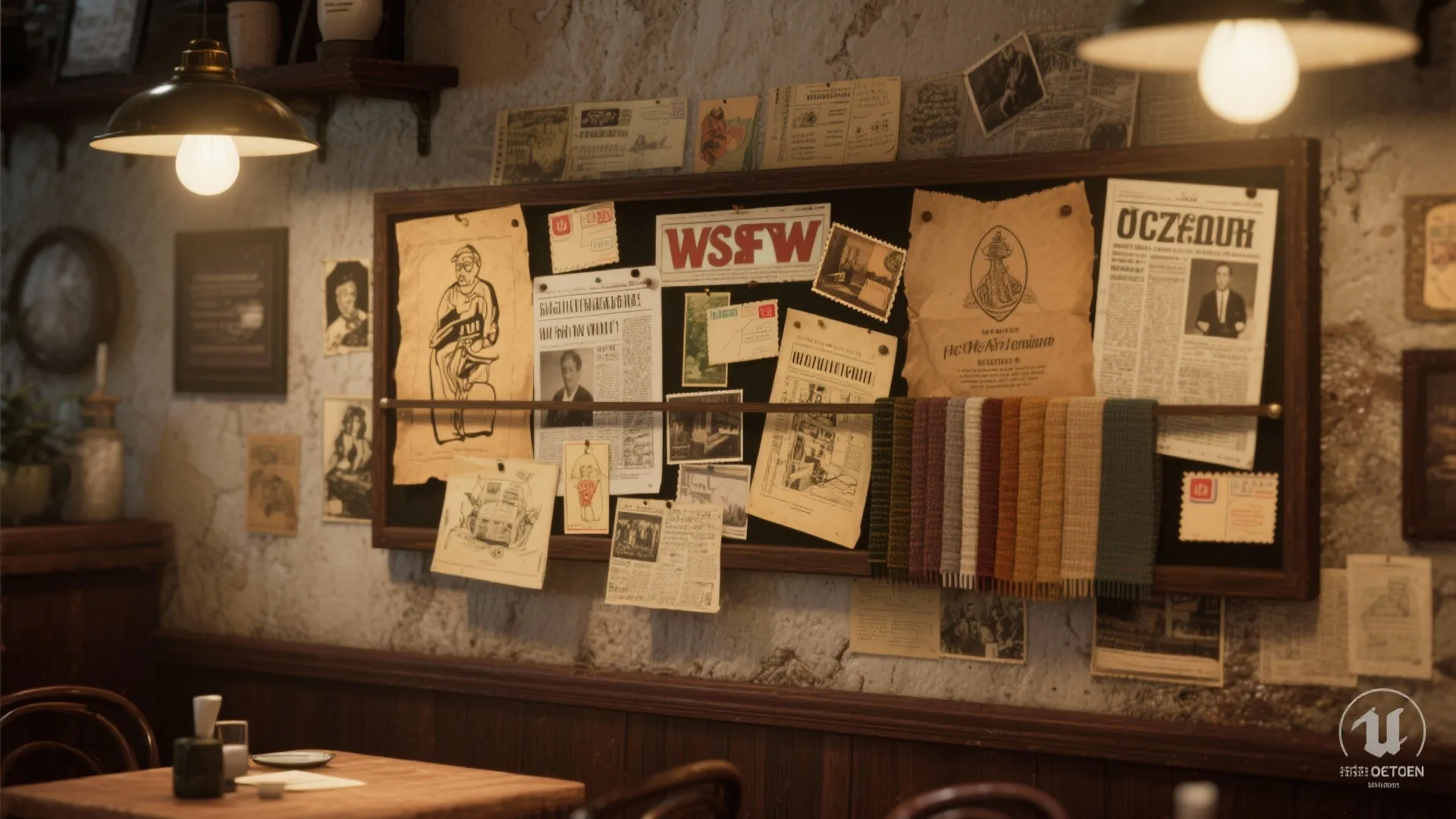 Vintage Collage Style