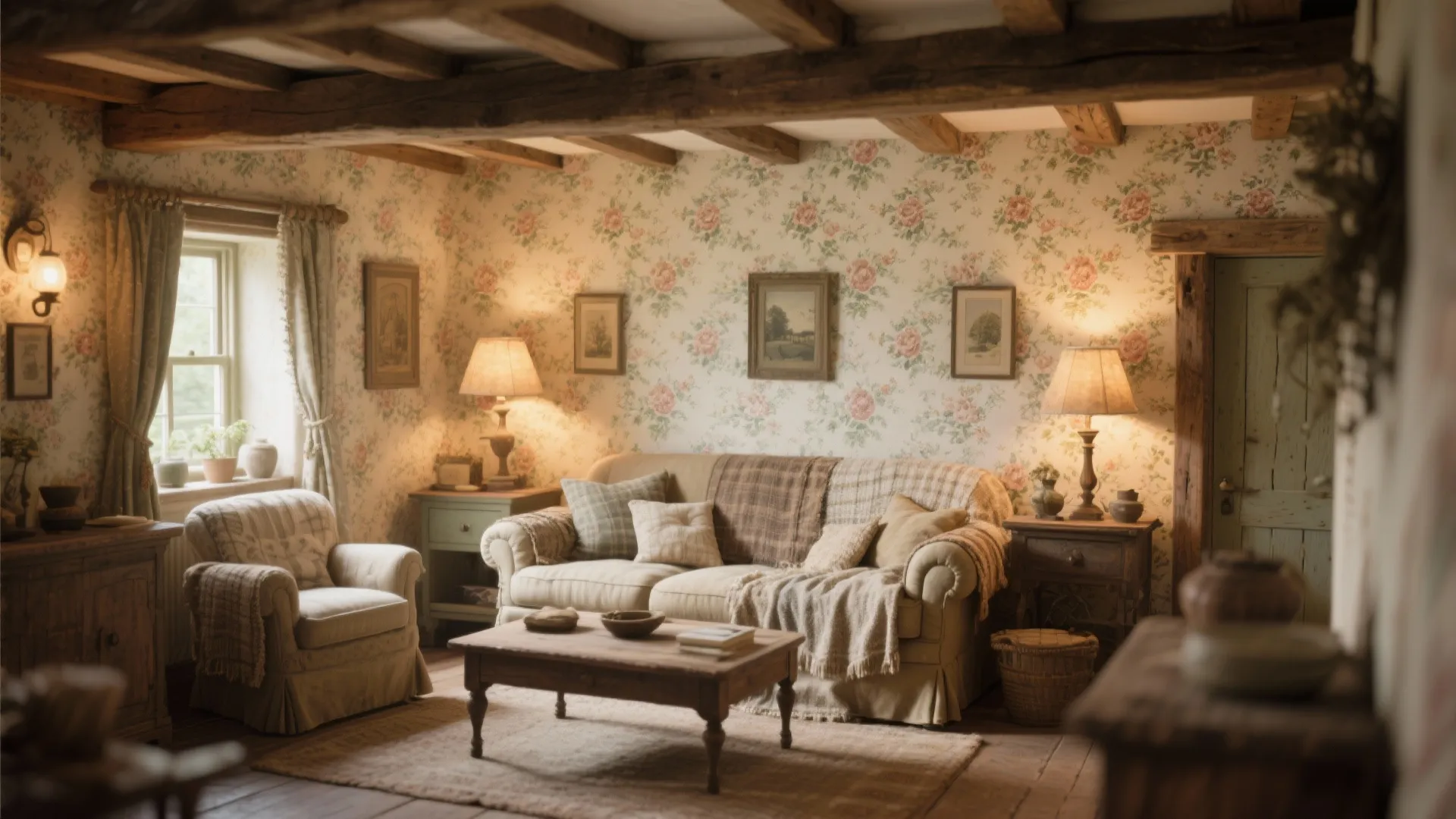 2. Vintage Cottage Charm