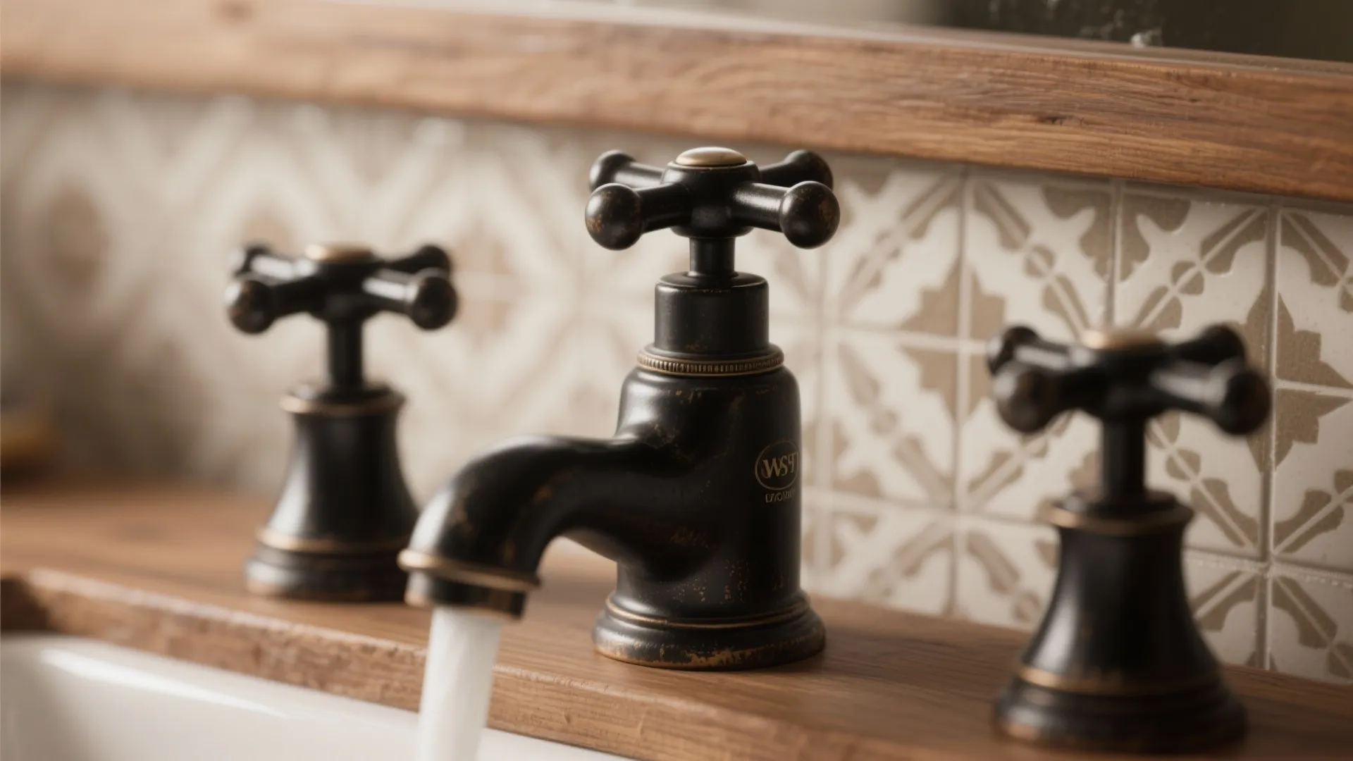 3. Vintage cross-handles for personality