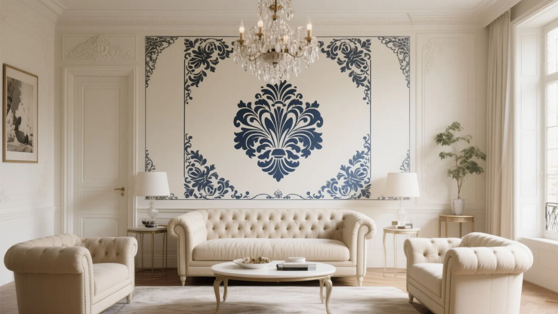 Vintage Damask Elegance