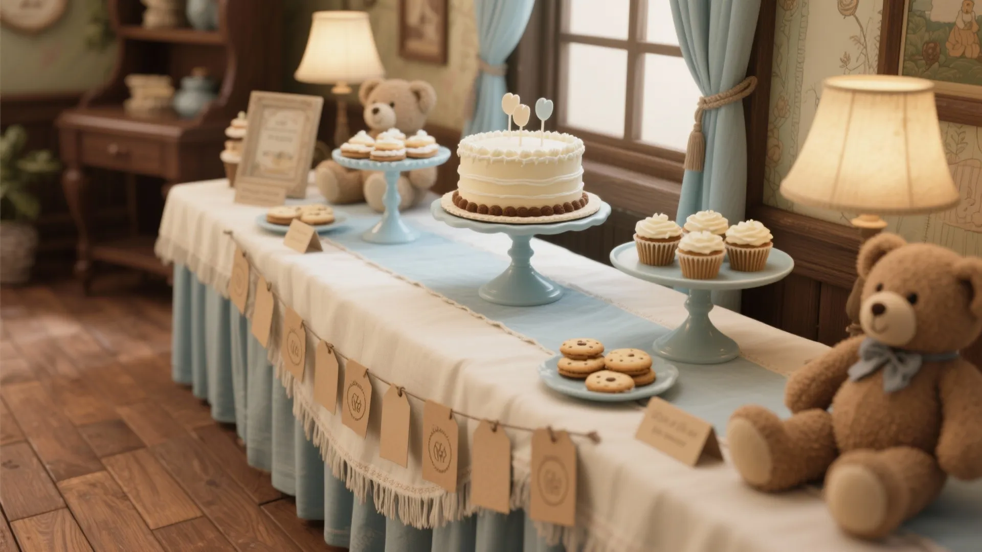 Vintage Storybook Dessert Table