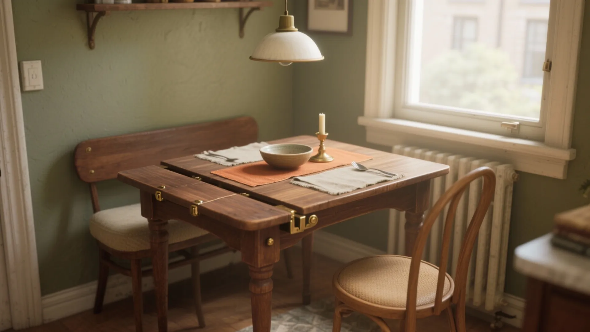 Small Vintage Drop Leaf Table: Timeless Charm Meets Functionality: 1 Minute to Vintage Living: How a Small Drop Leaf Table Saves Space Fast