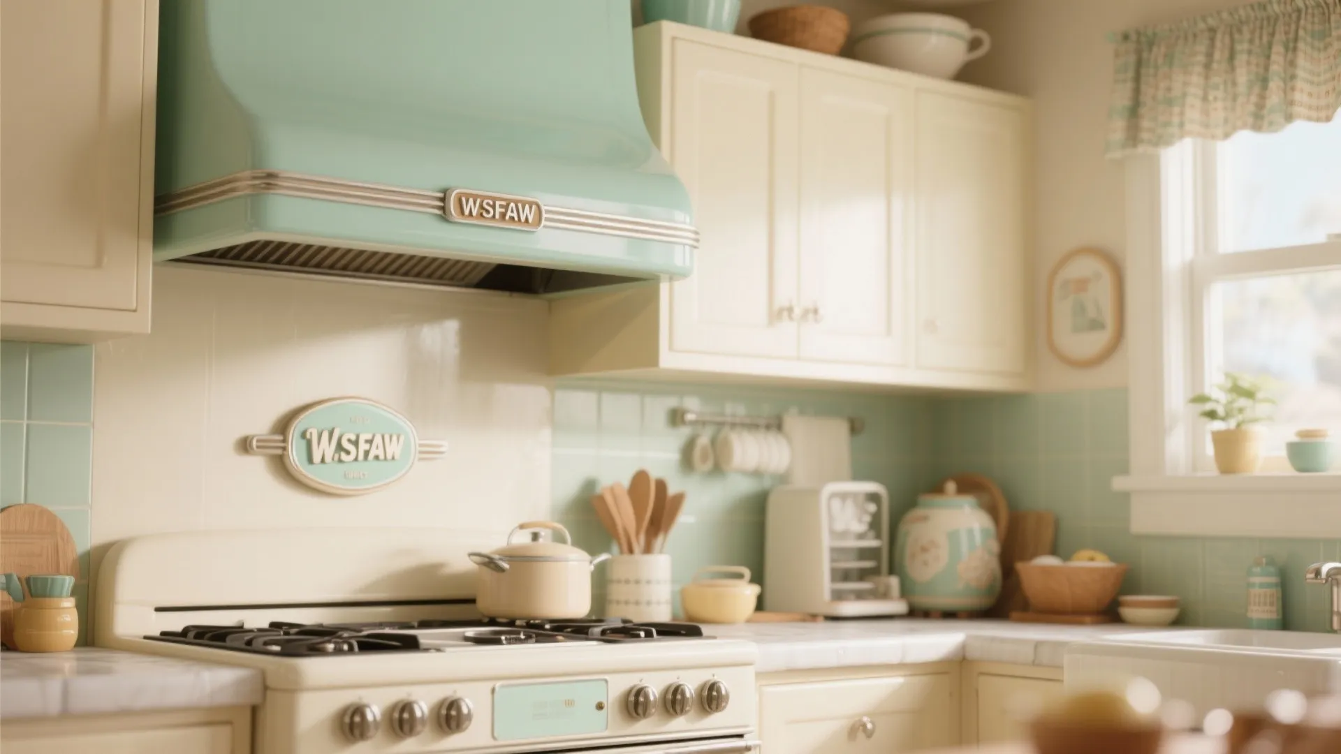 9. Vintage Enamel Finish