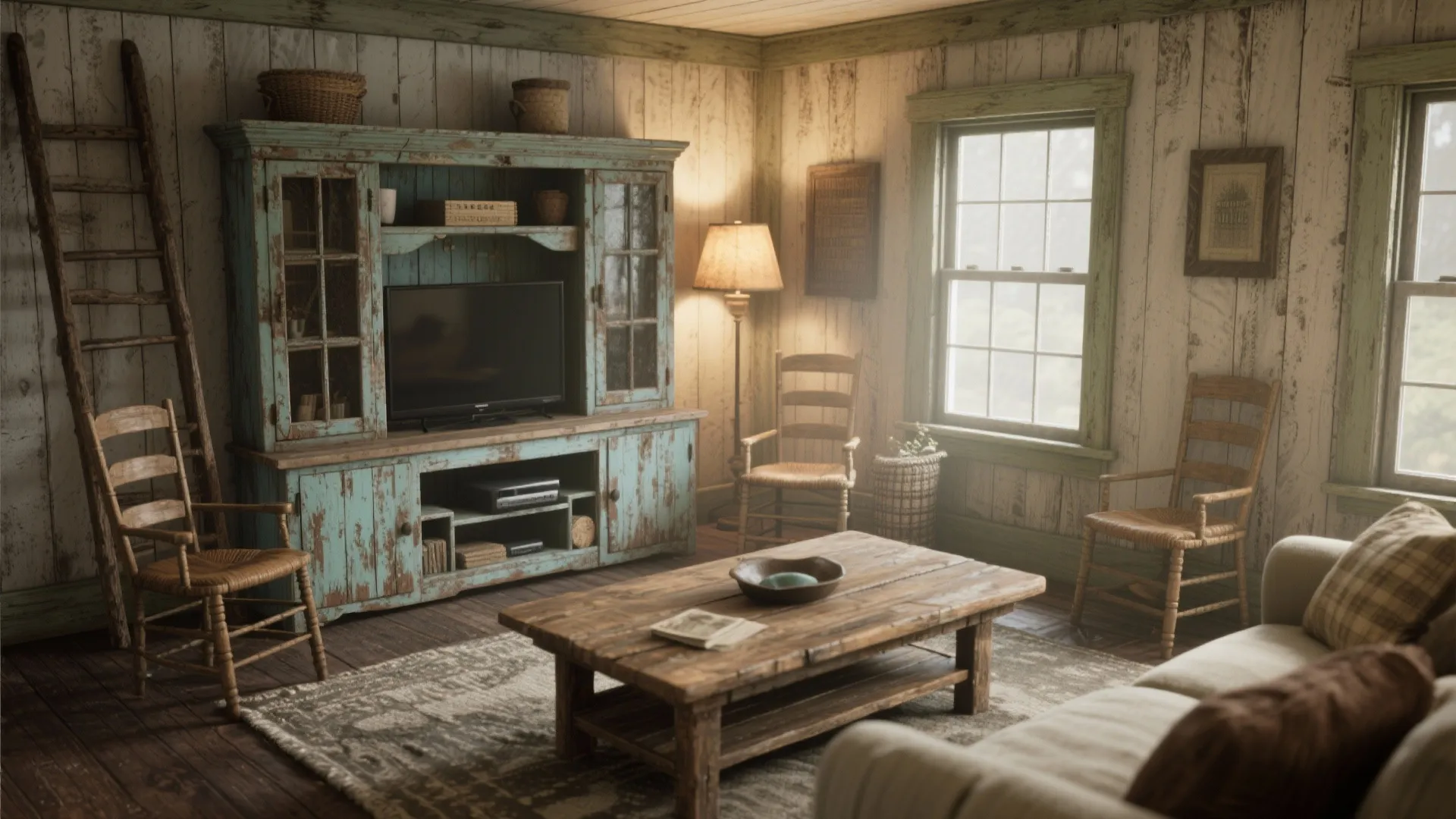 3. Vintage-Inspired Furniture