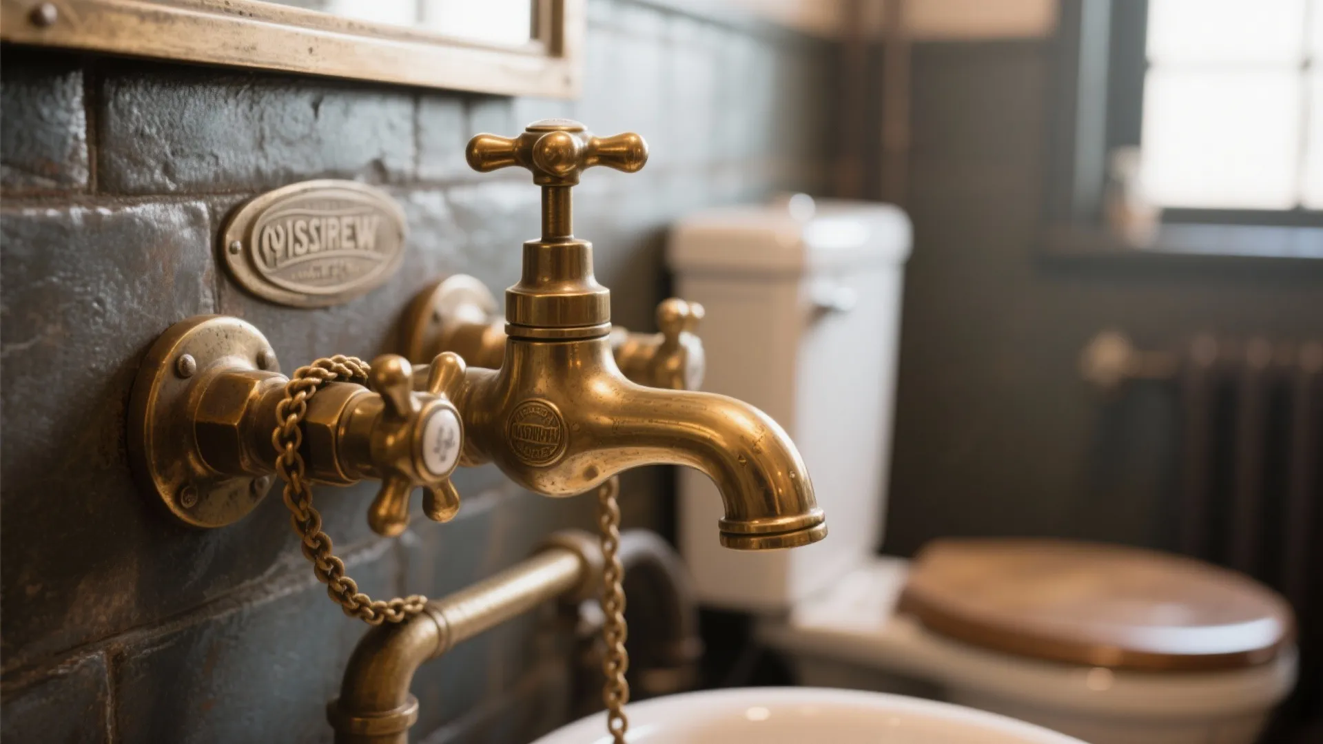 2. Vintage Firehouse Fixtures