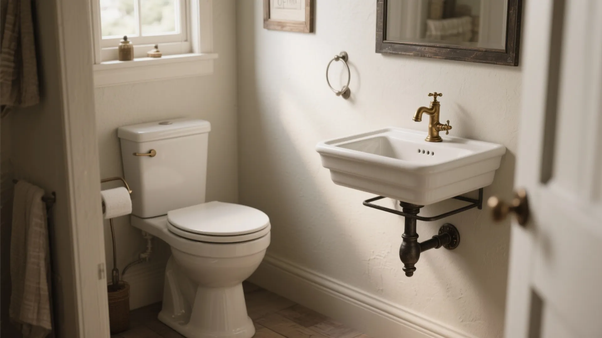 3. Vintage Fixtures and Clever Layout Tweaks