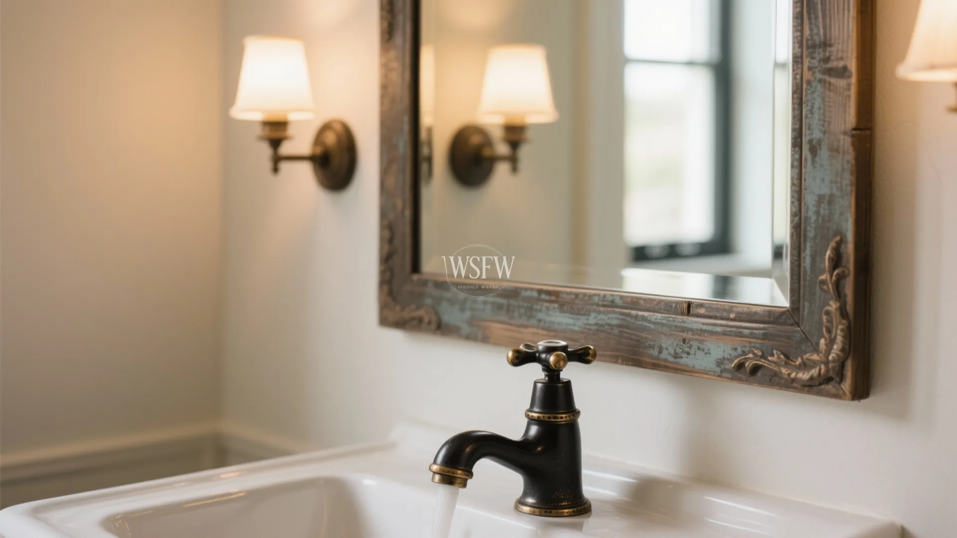 4. Vintage Fixtures and Simple Lighting