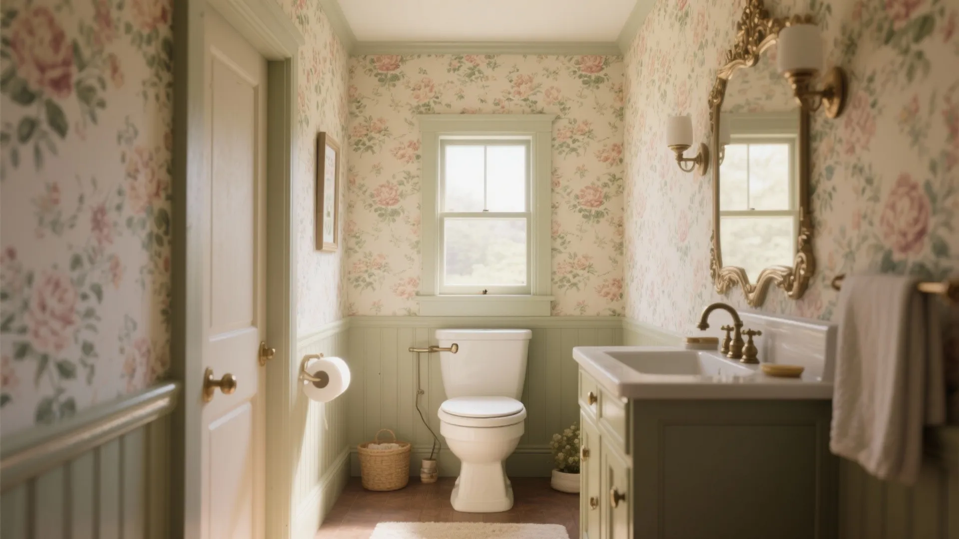 2. Vintage Floral Prints