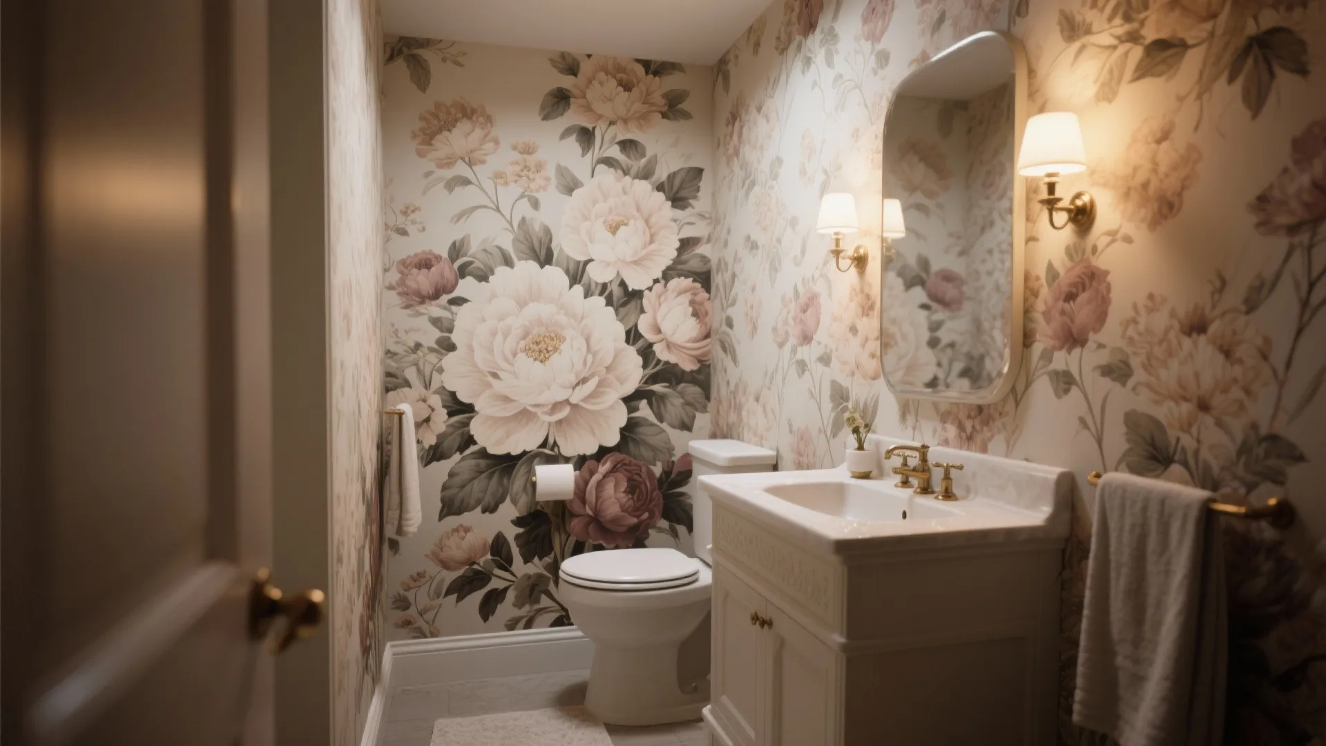 4. Vintage Floral Charm