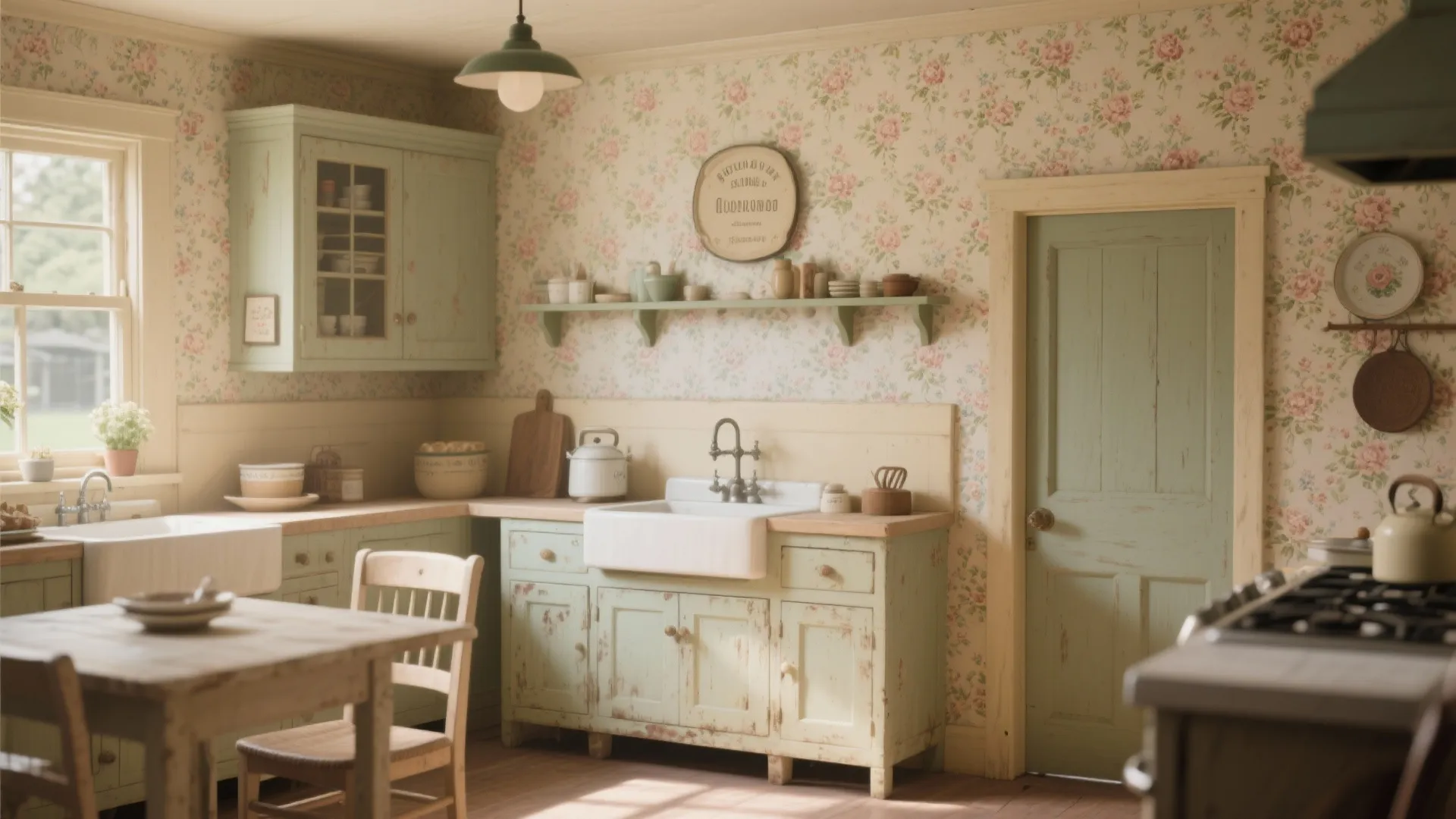 Vintage Floral Charm