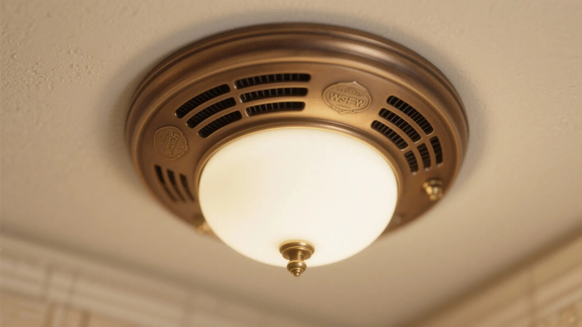 Tip 1: Vintage Flush-Mount with Built-In Vent