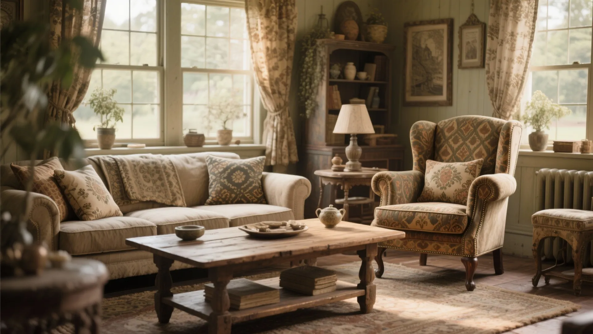 4. Vintage & Antique Furniture Mix
