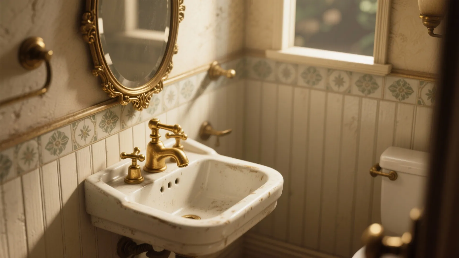 4. Vintage Gold for Classic Charm