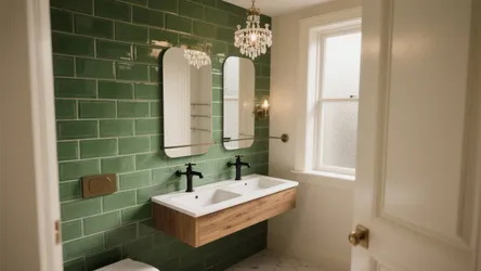 Vintage Green Tile Bathroom Ideas — 5 Inspo
