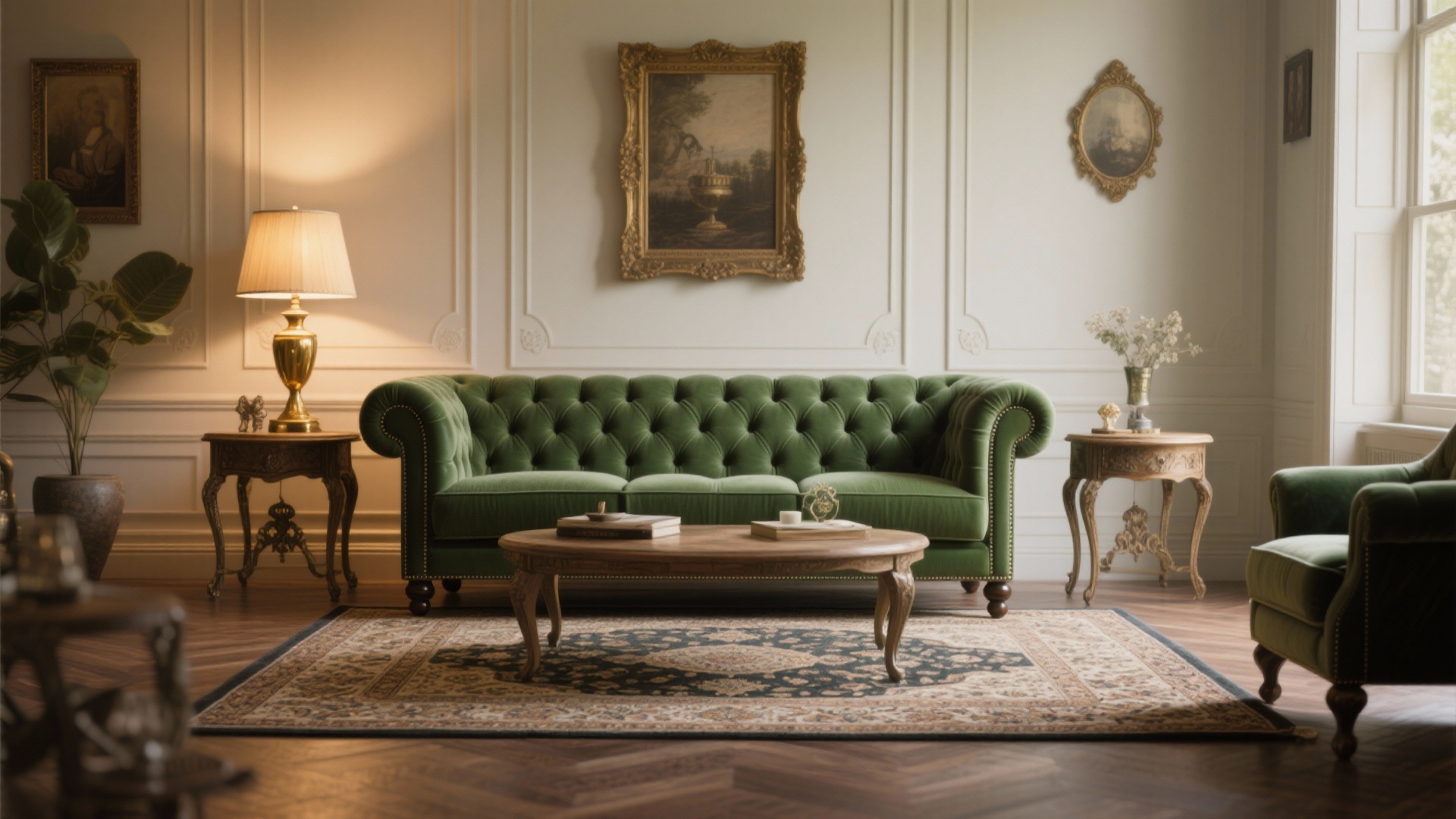 10 Living Room Ideas for a Green Sofa