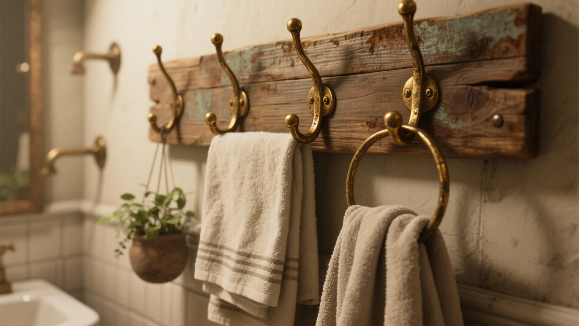 4. Vintage Finds and Upcycled Hardware