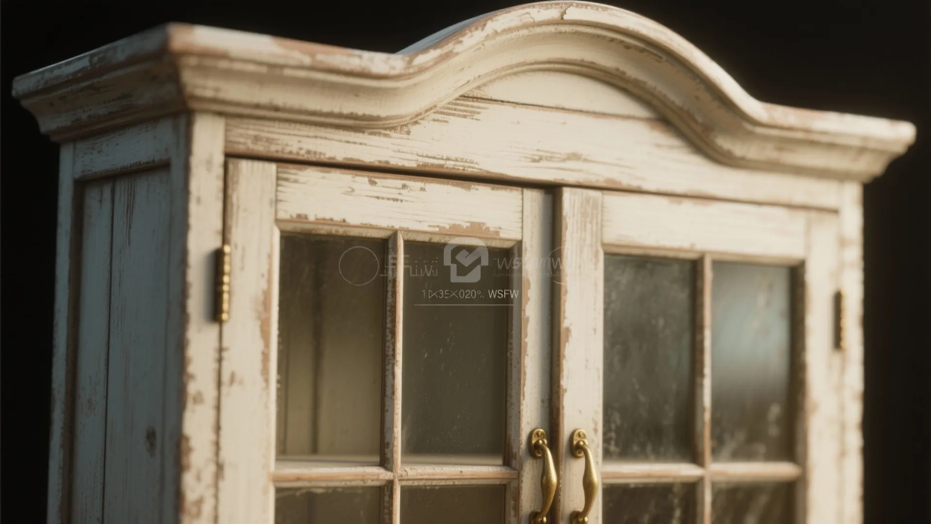 4. Repurposed Vintage Hutch, Scaled Down