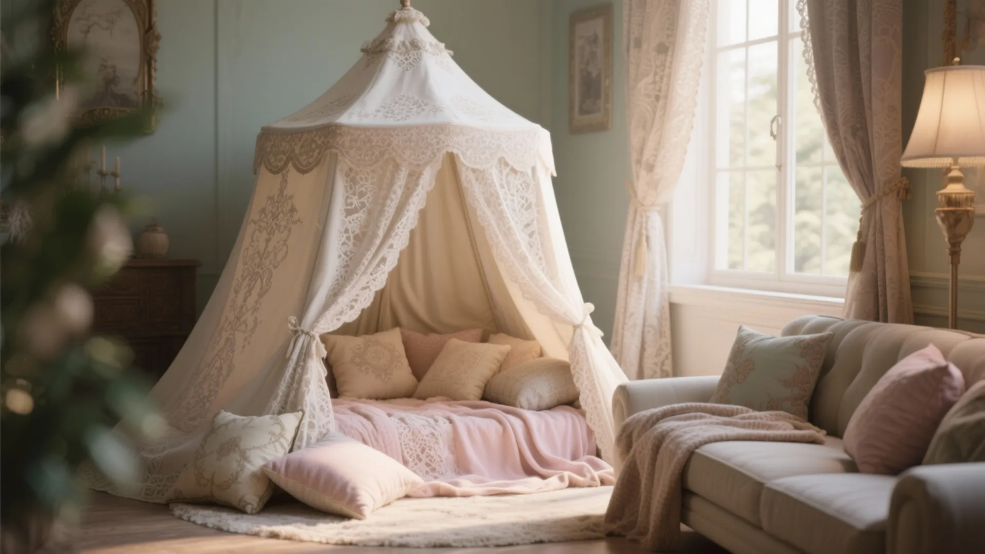 4. Vintage Lace Retreat