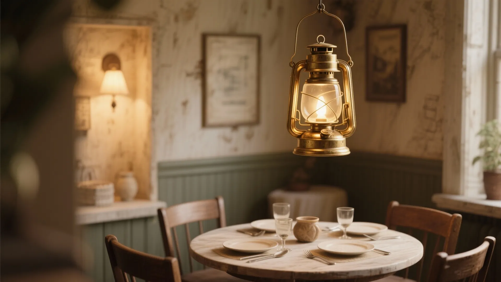 3. Vintage Lantern Style
