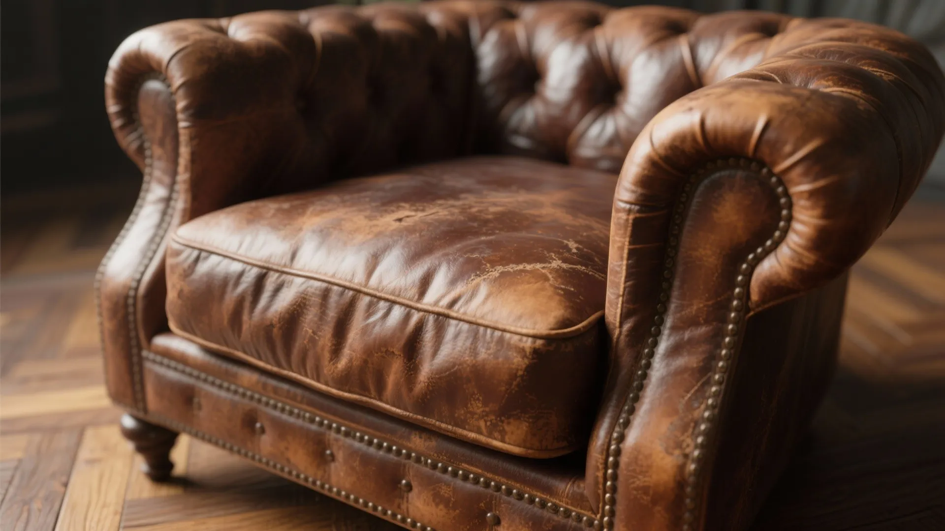 5. Leather Armchair