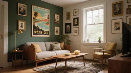5 Vintage Wall Art Ideas for Living Rooms