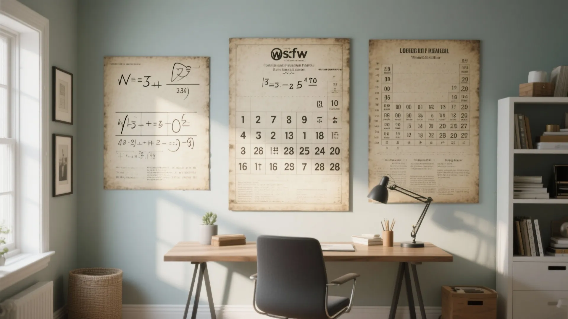 Tip 5: Vintage Classroom Posters