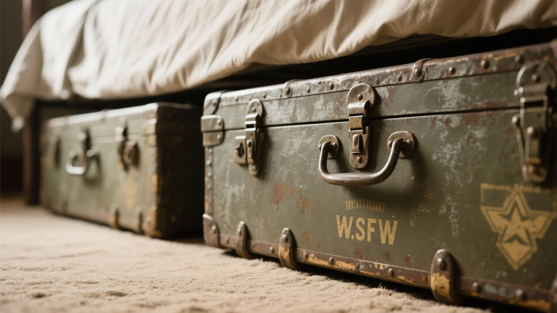 Tip 2: Military Storage Trunks