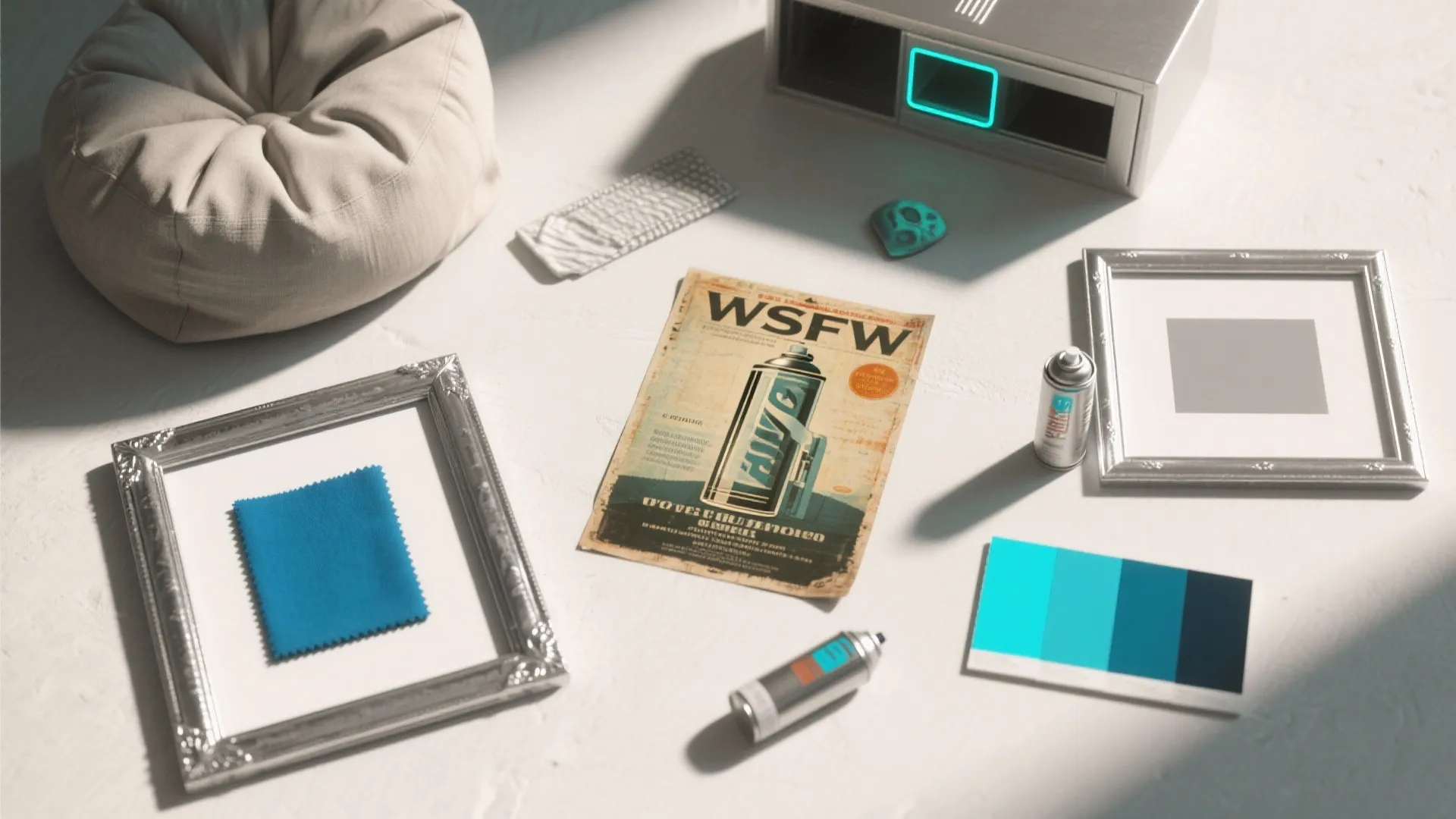 5. Mix Vintage Finds with Minimalist Basics